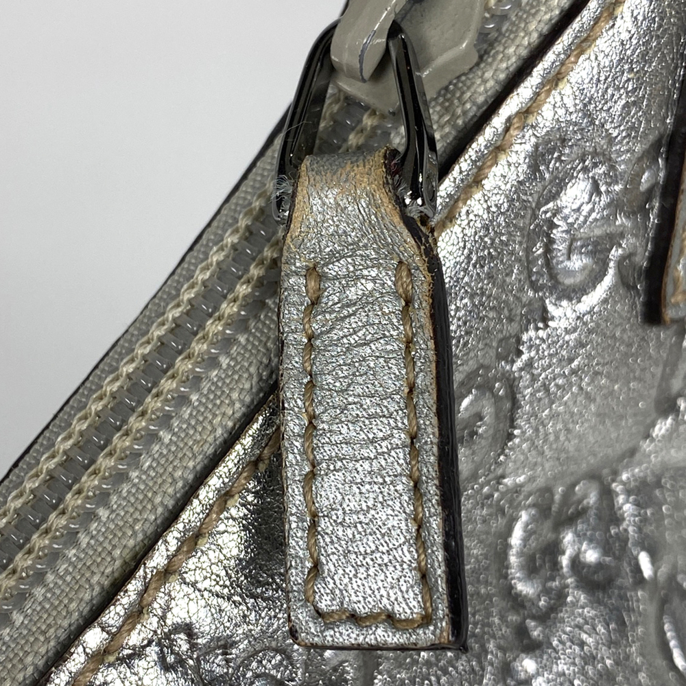 Gucci Shoulder Silver Shoulder Pattern Leather Ba… - image 6